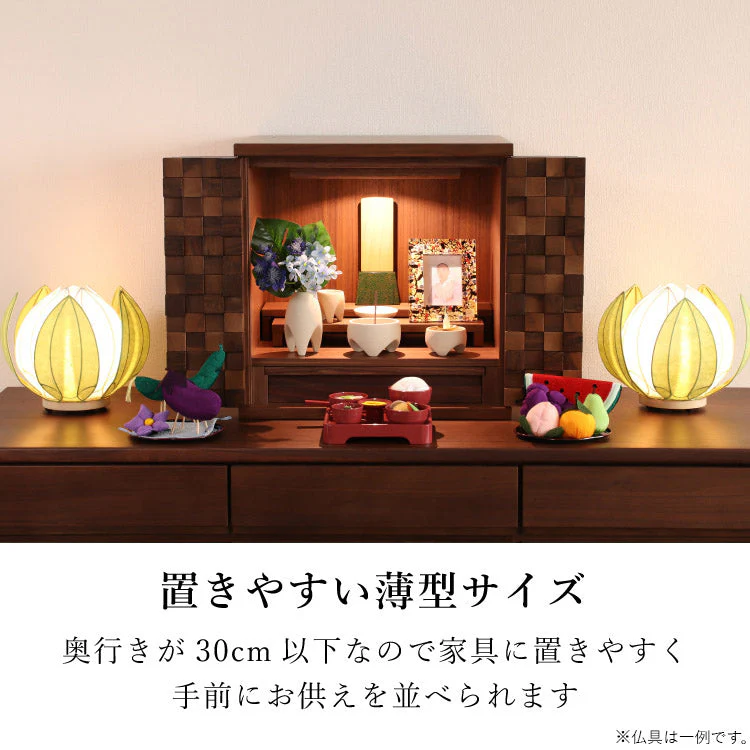 仏壇 ショコラ ウォールナット 高さ41cm - Image 7