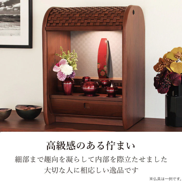 仏壇 セグレート ウォールナット 高さ56cm - Image 6