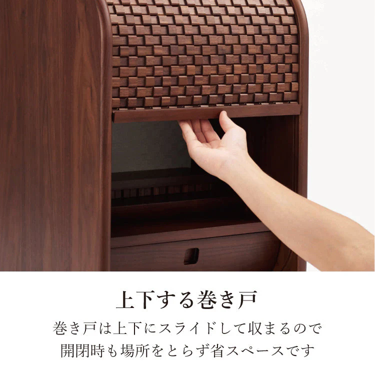 仏壇 セグレート ウォールナット 高さ56cm - Image 9