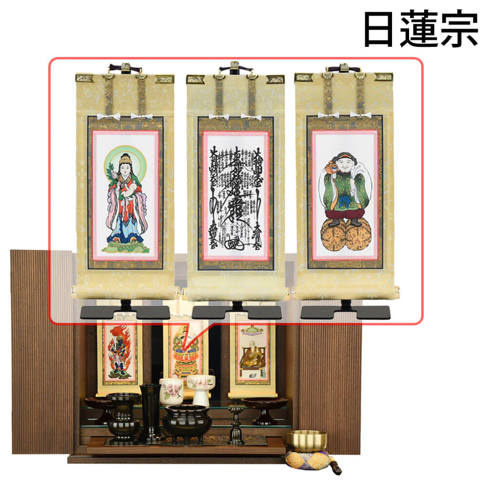 仏壇 クレール ウォールナット 高さ40cm 仏具セットC - Image 22