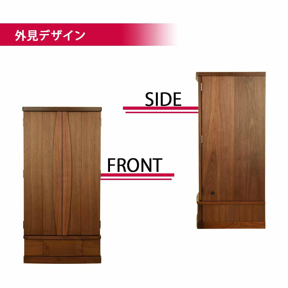 仏壇 Connect2(コネクト)プラス ウォールナット 高さ100cm - Image 5