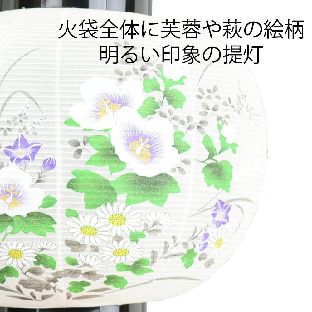 回転 9号 黒蒔絵 芙蓉萩 - Image 4