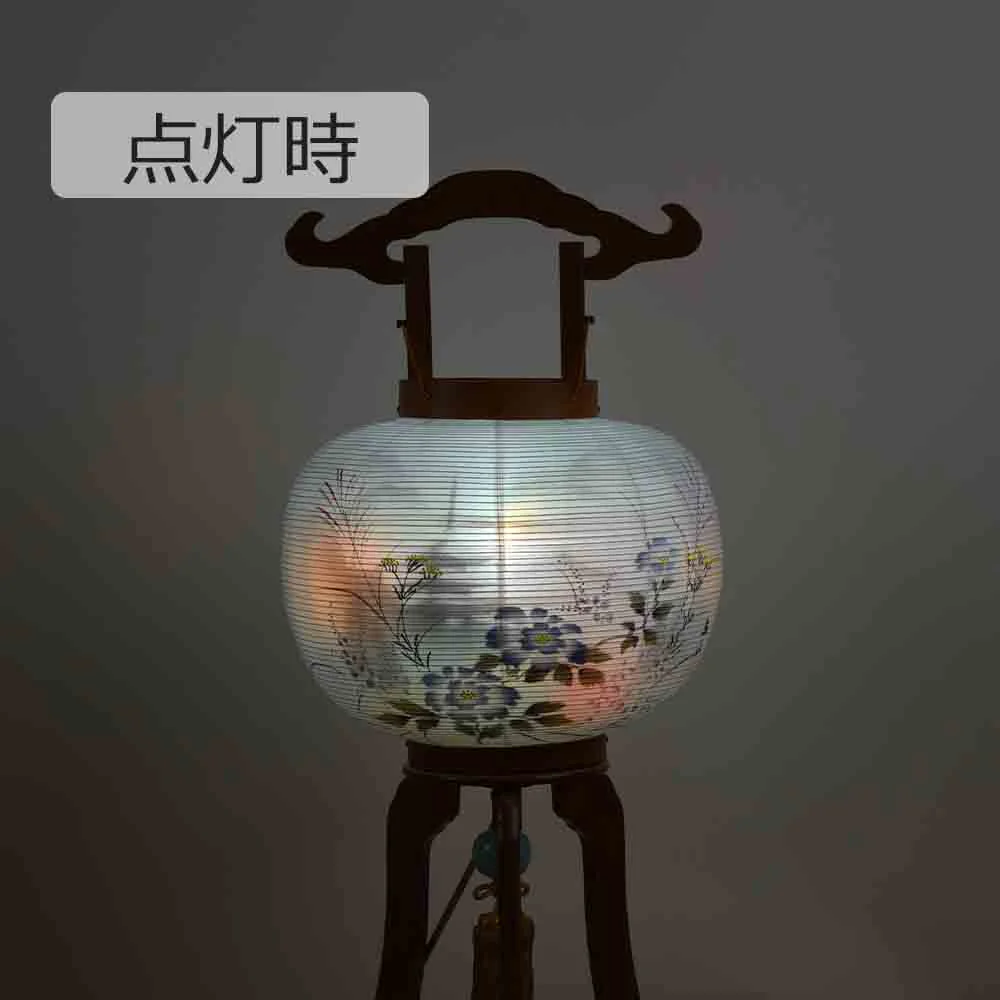 回転 牡丹に塔 尺 欅調 - Image 4