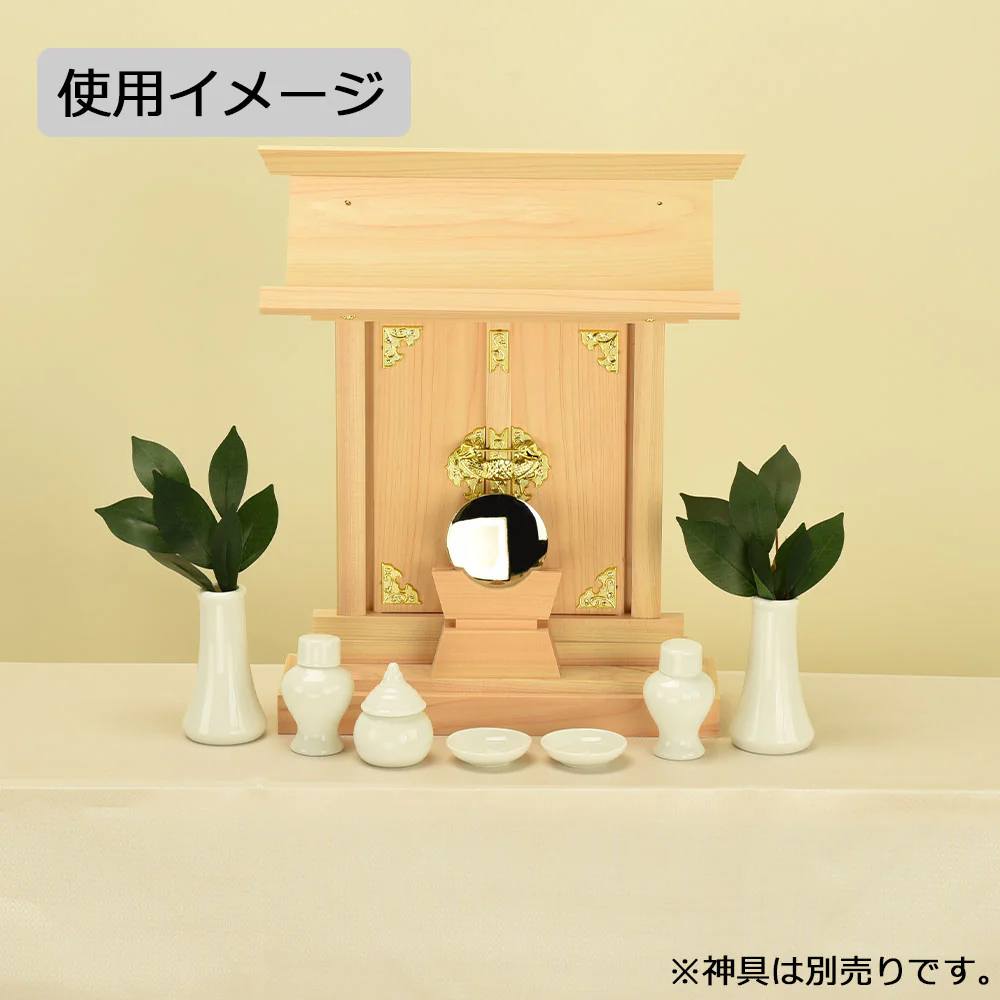 神殿 並列一社 桧 小 - Image 3