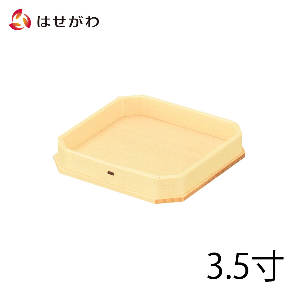 神具 折敷 外材柾目 3.5寸