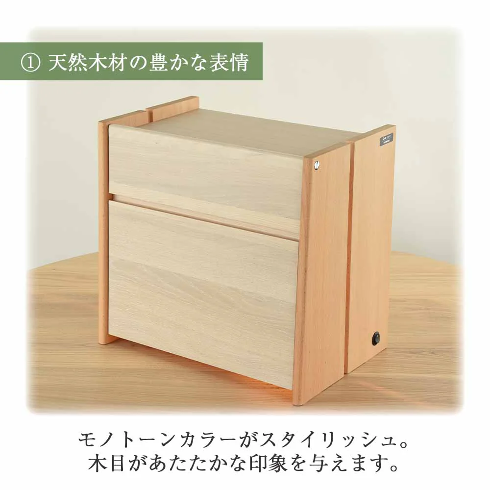 仏壇 HKクラム シアーホワイト 高さ37cm - Image 4