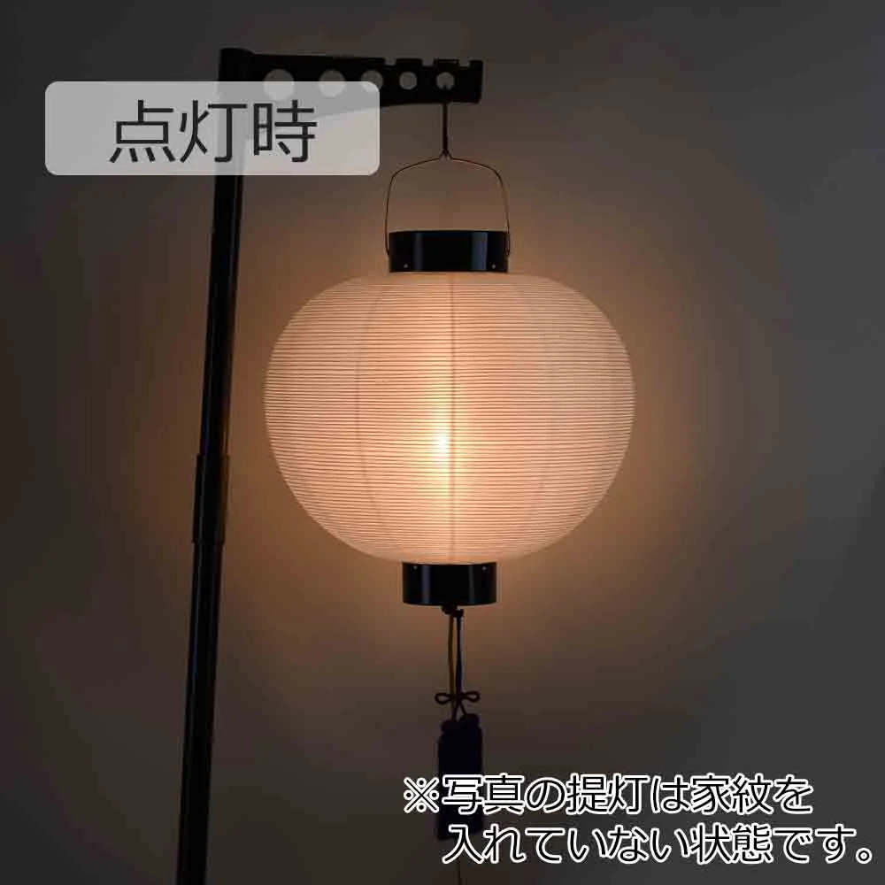 門提灯 尺三丸 二重 灯付 - Image 4