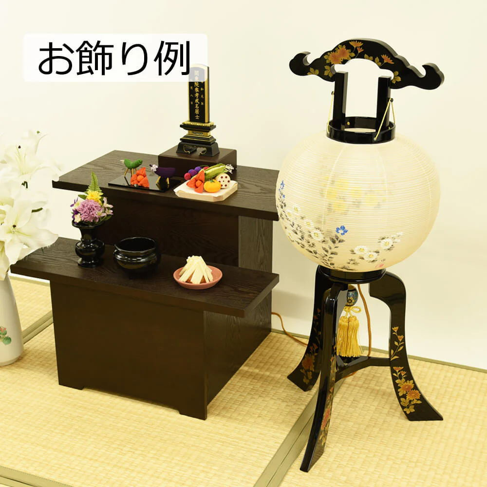 行灯 二重 本金蒔絵 11号 会津塗 - Image 10