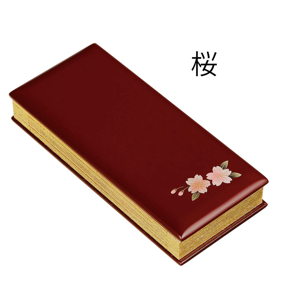 過去帳 蒔絵 ワイン 日付なし 5.0寸 - Image 7