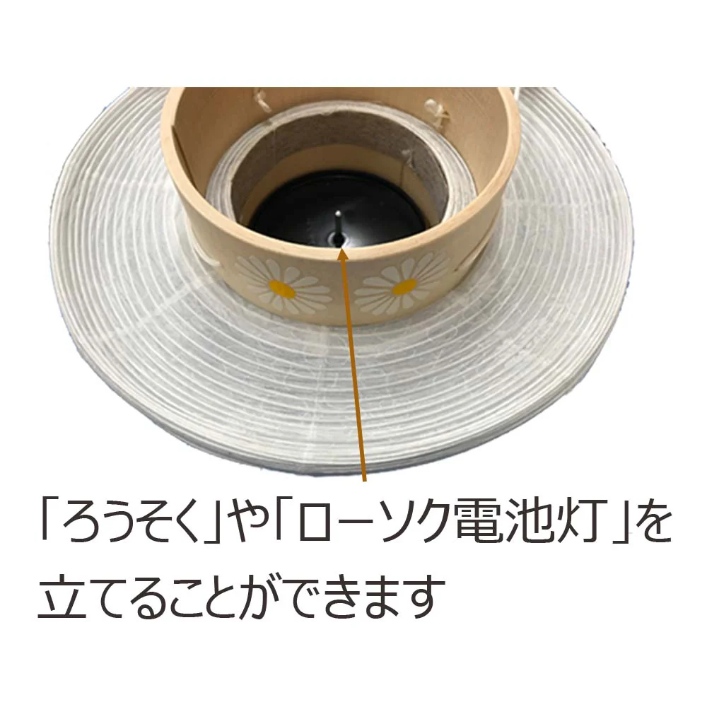 御所 尺寸 白紋天柾 プラスチック スタンド - Image 4