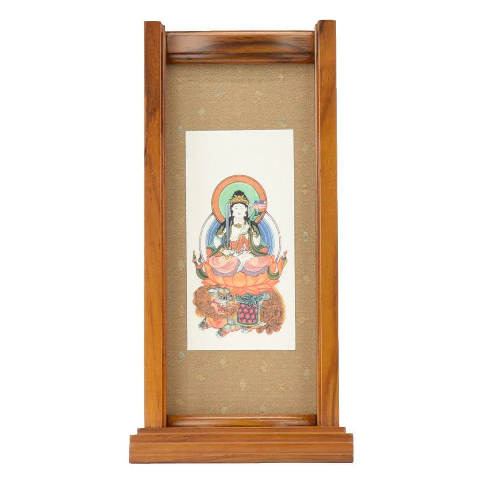 スタンドセット 文殊菩薩 大 絹本 - Image 10