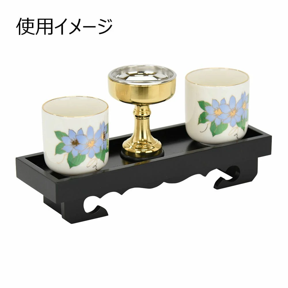 仏器膳 黒檀 雄美 7.0寸 - Image 3