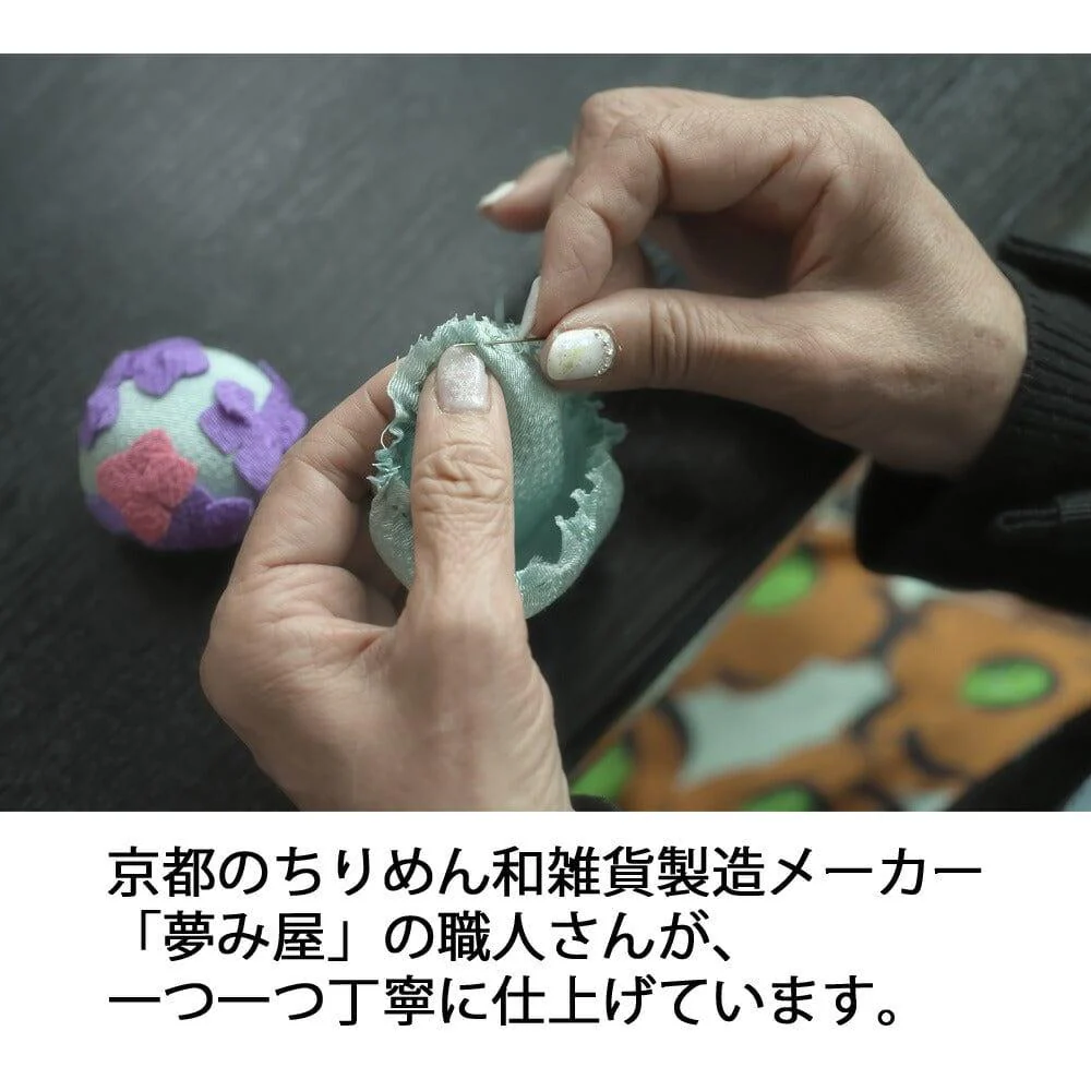 ちりめん 季節のリース 梟 - Image 5