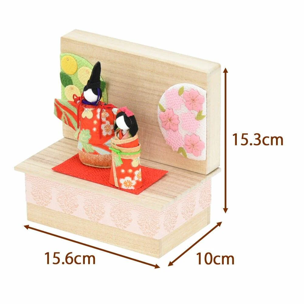 ちりめん 季節のしつらい箱 桃の節句 - Image 3