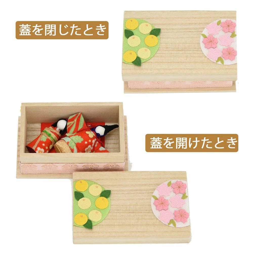 ちりめん 季節のしつらい箱 桃の節句 - Image 4