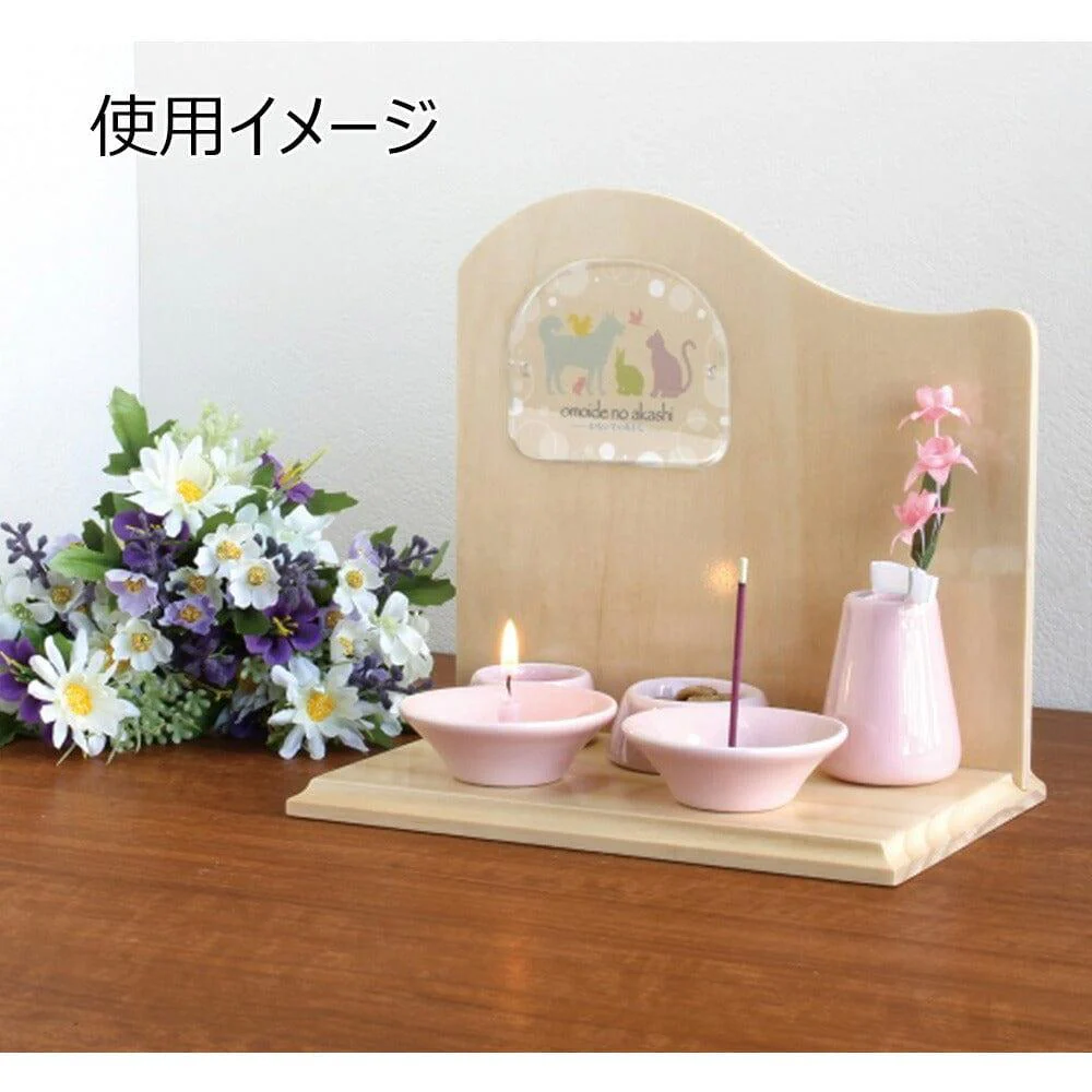 ステージ仏具セット 木 - Image 7