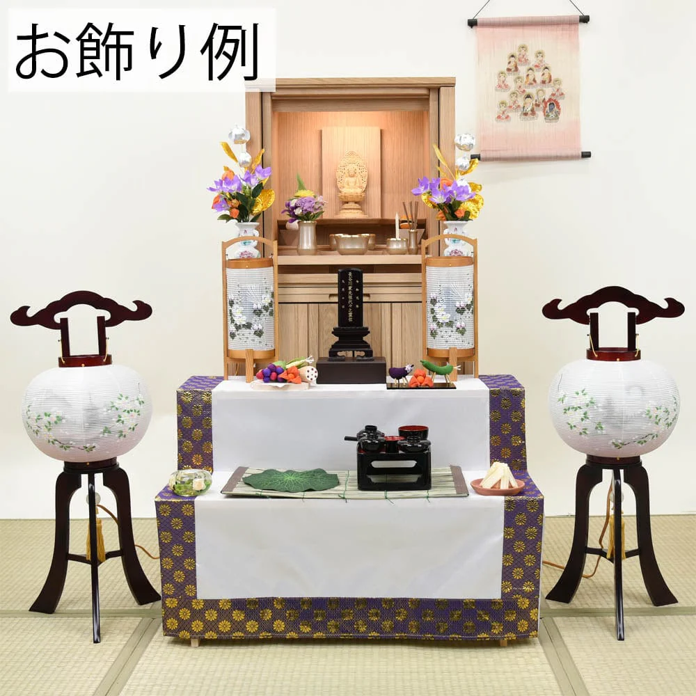 姫行灯 桜花山水 二重 対 - Image 11