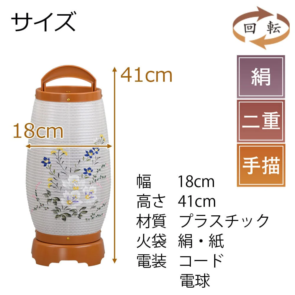 新型 回転せいらん 5号 チーク芙蓉 - Image 2