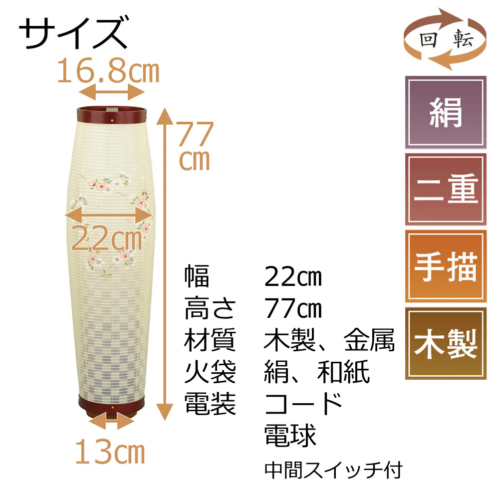 新型 セレン 桜花リース - Image 2