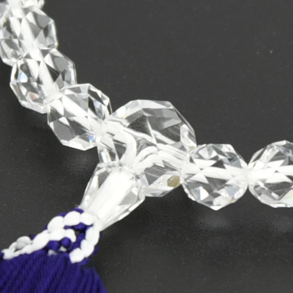数珠 水晶 切子 弥勒房 尺2玉 - Image 3