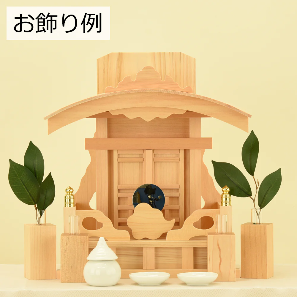 モダン神具 榊立 メイプル 2本セット - Image 3