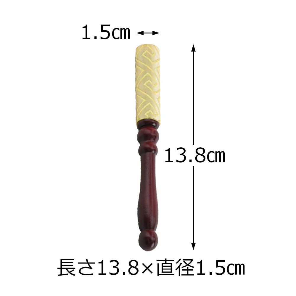 佐波理リンセット 一心 3.0寸 リン台六角黒檀色 - Image 5