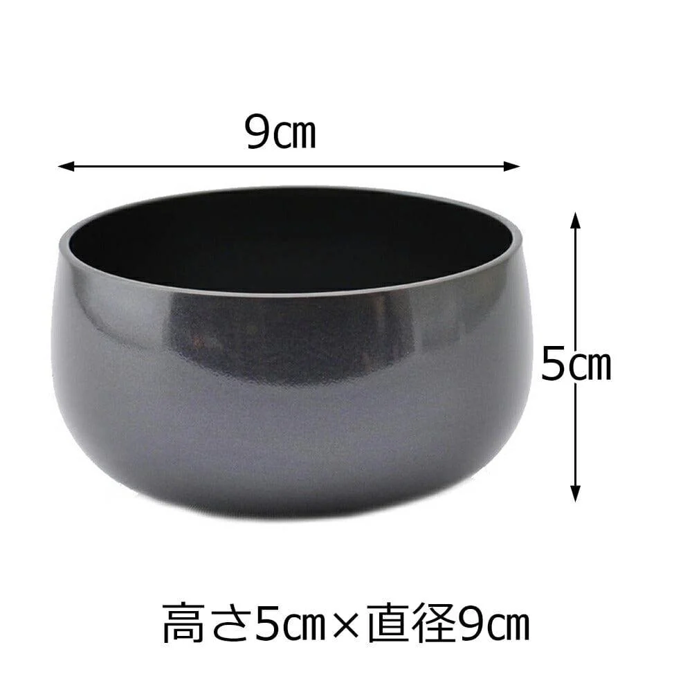 まごころリンセット 3.0寸 リン台六角紫檀色 - Image 3